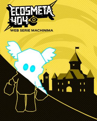 La estética visual de Ecosmeta 404 ⚡️
combina lo retro y lo digital en una narrativa gráfica de alto contraste. Esta estética comunica una travesía entre mundos rotos, errores del sistema y realidades fragmentadas, perfecta para una serie machinima basada en Super Mario 64.