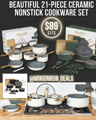 😍Drop 𝗔𝗡𝗬 𝗘𝗠𝗢𝗝𝗜 for 🔗 & details 

Beautiful 21-Piece Ceramic Nonstick Cookware Set now $89 reg $173! 
https://walmrt.us/48RR7AT

✅️ Check my bio for the l!nk if the dm didnt come thru @minionrun_deals 

#couponcommunity #discount #deals #clearance #viral