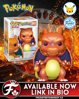 Available Now at Pokemon Center

Funko Pop! Games: Pokemon - Charizard (Pearlescent) Pokemon Center Exclusive

CA: https://www.pokemoncenter.com/en-ca/product/73-10031-101/charizard-pearlescent-pop-vinyl-figure-by-funko 

US: https://www.pokemoncenter.com/product/73-10031-101/charizard-pearlescent-pop-vinyl-figure-by-funko 

#funko #funkocanada #pokemon