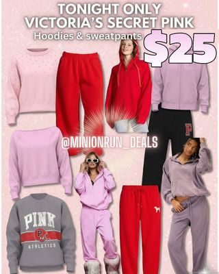 😍Drop 𝗔𝗡𝗬 𝗘𝗠𝗢𝗝𝗜 for 🔗 & details 

TODAY ONLY ALL VS PINK HOODIE AND MATCHING SWEATPANTS ARE ON SALE for $25! 
https://go.sylikes.com/eYZlxjSMJfd3

✅️ Check my bio for the l!nk if the dm didnt come thru @minionrun_deals 

#couponcommunity #discount #deals #clearance #viral