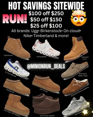 😍Drop 𝗔𝗡𝗬 𝗘𝗠𝗢𝗝𝗜 for 🔗 & details 

🔥🔥RUN! Hots savings sitewide! 
Get $100 off $250 • $50 off $150 • $25 off $100 on tops brands!! 
Price drops in cart! 
https://go.sylikes.com/eZtH2fJssKMT

✅️ Check my bio for the l!nk if the dm didnt come thru @minionrun_deals 

#couponcommunity #discount #deals #clearance #viral