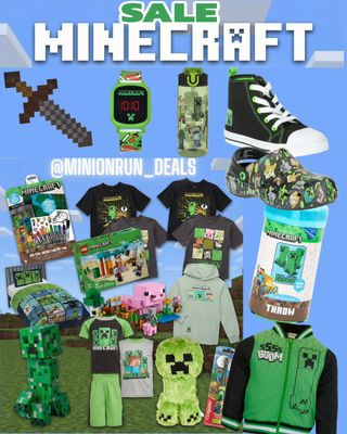 😍Drop 𝗔𝗡𝗬 𝗘𝗠𝗢𝗝𝗜 for 🔗 & details 

It's time to gear up! ⚔️ Get ready to build, explore, and SAVE on the ultimate collection of M!!necraft merch shown here. From Creeper hoodies, tees, and cool kicks to comfy bedding, LEGO sets, and essential accessories like watches and water bottles, we have everything a fan needs! 💥
​Don't miss out on these block-busting deals. Whether you're shopping for yourself or the perfect gift, now is the time to mine some serious savings! ⛏️💎
All: https://walmrt.us/3MNloJT

✅️ Check my bio for the l!nk if the dm didnt come thru @minionrun_deals 

#couponcommunity #discount #deals #clearance #viral