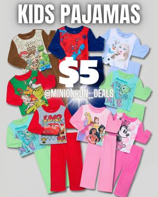 😍Drop 𝗔𝗡𝗬 𝗘𝗠𝗢𝗝𝗜 for 🔗 & details 

More kids pajamas for only $5!! 
https://walmrt.us/4iIARqG

NEVER MISS OUT ON A DEAL!
✅All l!nks are in my bio @MINIONRUN_DEALS
l!nks are affiliated  #couponcommunity #discount #deals #clearance #viral