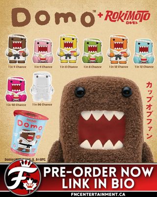 Get Ready to Go Go Rokimoto at EB Games Canada!

The latest waves of your favourite ramen slurping collectibles are on their way to your local EB with Godzilla, Domo, and Monchhichi 

Pre-Order Today!

https://www.ebgames.ca/SearchResult/QuickSearch?q=rokimoto 

SKUS:  Godzilla: 839193
Domo: 839200 
Monchhichi: 865629

#rokimoto @rokimotogogo @ebgamescan