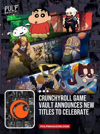 Anime-focused gaming experience Crunchyroll Game Vault celebrates its second anniversary with new games announced to join its roster. Tap the link in our bio for more details.

#Crunchyroll #anime #PULPMagazine