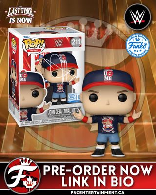 Available Now for Pre-Order

Funko Pop! WWE: John Cena (Farewell Tour 2025 Washington D.C. Final Match) Funko Special Edition - SIGNED

Our Retail Partners:
WWE Shop
CA: https://wwe-shop.sjv.io/BnW614 
US: https://wwe-shop.sjv.io/RGxkEy 

#funko #funkocanada #ad #wwe #johncena @wweshop @fanatics