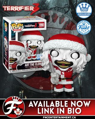 Available Now at the Funko Shop

Funko Pop! Movies: Terrifier 3 - Art the Clown with Chainsaw (Bloody) Funko Shop Exclusive

Funko CA
https://go.fncentertainment.ca/art-chainsaw-ca

Funko US: 
https://go.fncentertainment.ca/art-chainsaw-us

#funko #funkocanada #ad #terrifier #arttheclown #horror