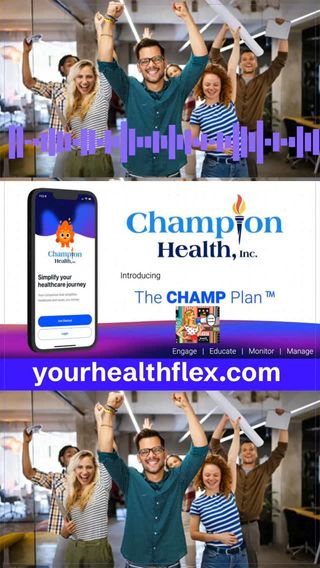 Business owners with 5+ W-2 employees 🙋🏽‍♂️ Boost your employees’ paychecks — without spending a dime! 

The Champ Plan solves two big problems:
1️⃣ Employees want more take-home pay
2️⃣ Employees want great health benefits

With Champ Health you pay less payroll tax, and your team takes home more of their paycheck.

🎊 Champ Benefits for YOUR Employees:
✅Up to $300/month increase in take-home pay
✅ UNLIMITED Primary Care Doctor/Urgent Care
✅ UNLIMITED Prescriptions* (Employee plus family)
✅ UNLIMITED Virtual Primary/Urgent and Mental Health Care (Employee plus family)
✅ 24/7 Virtual Vet Care
✅ At Home Lab Testing
✅100% Preventative Care (MEC)
✅ Personal Health Manager
✅ $0 Cost for Employee or Employer

💰 Champ Benefits for YOU, the Employer:
✅Increase Benefits of the Existing Health Package – A simple, co-existing add-on
✅ Reduce usage of the Primary Care resulting in future savings – Use Champ first
✅ Happier & Healthier Employees and Their Families
✅ Recruit & Retain Highly Valued Employees
✅ Champ Enrollment Team Enrolls Everyone – Completely autonomous, minimal effort to HR
✅ $0 Cost for Employer or Employee

Offering Champ Health benefits to your employees is a no brainer! 🧠

Visit our link in bio or 🔗 https://yourhealthflex.com to learn more.

#taxsavings #smb #smallbusinessowners  #employeebenefits 
 #healthbenefits