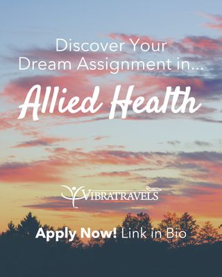 🌟 Allied Health Opportunities Nationwide 🌟

From therapy to imaging to lab support, Allied Health professionals are at the heart of patient care—and we’re hiring across the country!

Whether you’re looking for your next travel assignment or a new place to grow your career, we have opportunities waiting for you.

📍 Locations across the U.S.
🩺 Diverse specialties
✨ Support every step of the way

Explore open roles at www.vibratravels.com and let’s find the right fit for you. 💼✈️

#AlliedHealth #AlliedHealthJobs #HealthcareCareers #TravelHealthcare #HealthcareProfessionals #NowHiring #VibraTravels