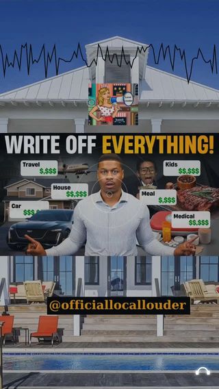 You can legally write off just about anything. 💸 You just need to know the appropriate tax code.

In this video, CPA Sherman Standberry breaks down how to leverage the tax code to deduct everyday expenses such as:
✅ Home costs
✅ Vehicle Expenses
✅ Meals & Travel
✅ Medical Expenses
✅ Health Insurance Premiums
✅ Childcare & Dependents
✅ And even Education ➡️ When there is a legitimate business purpose.

He'll teach you: 👨🏾‍🏫
📊 How Section 162 of the Internal Revenue Code works.
👌🏾 Why you don’t need an LLC to qualify as a business.
🎯 The exact criteria the IRS looks for so you: 
 ⚖️ Remain Compliant 
 💰 Reduce Taxable Income

 Visit 🔗 https://tinyurl.com/writeoffeverything or link in bio to watch the full video.

#cpa #taxstrategy #taxplanning #taxwriteoff