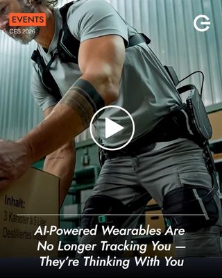 Wearables are growing up Geeks—and they’re getting smarter in all the right ways.

AI-powered wearables are no longer just tracking your steps or sleep. They’re starting to understand context—what’s happening in your life, why your data changes, and how to actually help you in the moment.

At this CES AI and Wearables panel discussion, one thing was clear: wearables are becoming active partners in how we live, move, learn, and stay healthy—without keeping us glued to our screens.

👆 Full article link in bio 

@spectacles @thelunazone @suit_x #neuranics #WearableTech #AIWearables #SmartRings #SmartGlasses #DigitalHealth #FutureTech #CES #GeekOfChic #PowerOn ⚡