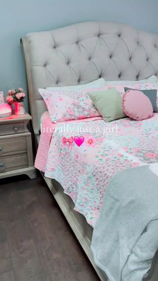 #ad shop here https://amzlink.to/az0CZAeQ7EZcD

Like and comment SHOP PLEASE for links to the perfect Spring Bedding 🎀🌸🩷 

@amazonhome @amazoninfluencerprogram