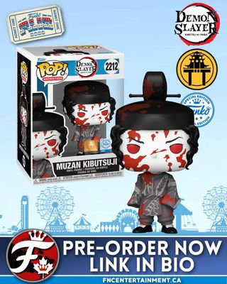 Pre-Order Now at Toy Temple

Funko Pop! Animation: Demon Slayer - Muzan (Bloody) Toy Temple Pre-Release 

https://www.thetoytemple.com/search?q=Muzan 

Note: This will also have a Canadian Shared Retailer without the PR Sticker

#funko #funkocanada #anime #demonslayer @toytempleofficial