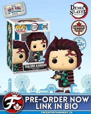 Coming Soon to Your Local Comic Book and Specialty Retailer:

Funko Pop! Animation: Demon Slayer - Tanjiro w/Crow (Funko Special Edition)

Our Retail Partners:
Shak’s Pop Shop: https://shakspopshop.ca/toy-fair-2026
MyPops: https://www.mypops.ca/preorders

#funko #funkocanada #ad #anime #demonslayer