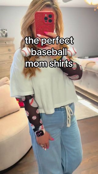 #ad shop here https://amzlink.to/az08kK3dSUM47

Like and comment SHOP PLEASE for links to the cutest sports mom sheer shirts! Perfect to style for the games this spring 

#baseballmom #footballmom #softballmom