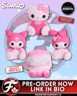 Hello Kitty Valentine’s Collection is Coming to Handmade by Robots! 💖

The robots have been busy stitching up something extra sweet! Hello Kitty and friends are getting the Handmade by Robots treatment just in time for Valentine’s Day — cozy, collectible, and crafted with love. Perfect for gifting (or keeping 👀).

Pre-order the full Valentine’s Collection now!

https://www.handmadebyrobots.com/collections/just-announced

#HelloKitty #Sanrio #HandmadeByRobots @hmadebrobots