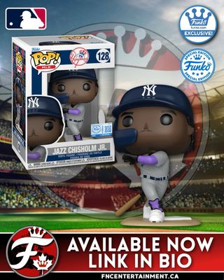 Available Now at the Funko Shop

Funko Pop! MLB: New York Yankees - Jazz Chisholm Jr (Funko Shop Exclusive) 

Funko CA: https://go.fncentertainment.ca/exclusives-ca
Funko US: https://go.fncentertainment.ca/exclusives-us

#funko #funkocanada #ad #mlb #yankees