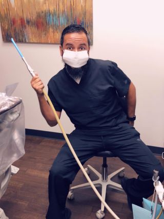 #tbt this was taken right before leaving the corporate dental field in 2020 after 12 years in the business. I left to work on myself, my business, and to focus on helping others in a more holistic manner. BEST decision ever! This was definitely a “The Fool” card moment where I took a leap of faith into the unknown. 🃏 

-Oz 🪬
•
•
•
#mexoterica #throwback #thursday #tarot