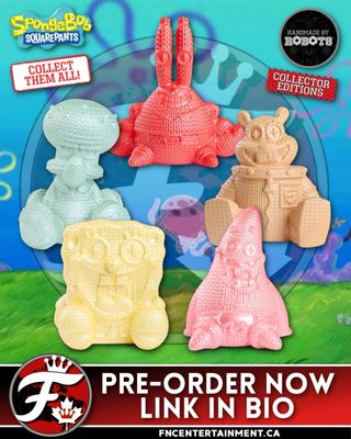 Button eyes meet Bikini Bottom vibes 🧵🌊

The SpongeBob SquarePants Collector Editions from Handmade by Robots are here; all finished in a pearlescent shine!

Pre-order now and collect them all:
👉 https://www.handmadebyrobots.com/collections/all-collector-editions 

#HandmadeByRobots #SpongeBob #CollectorEditions @hmadebrobots