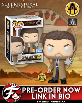 Pre-Order Now at Toy Temple

Funko Pop! Television: Supernatural: Castiel (Glow) Toy Temple PR Exclusive 

https://www.thetoytemple.com/products/funko-pop-castiel-supernatural-1840-glows-in-the-dark-toy-temple-exclusive-pre-order

#funko #funkocanada #suoernatural @toytempleofficial