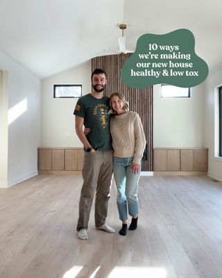 eeeeeek our house is done!! 🤠 swipe through for some ways we’re trying to make it a healthier, low tox space.

…and just keepin’ it real by sharing some ways it’s “imperfect” on the last slide ✌️

links for everything in my bio + some discount codes too!