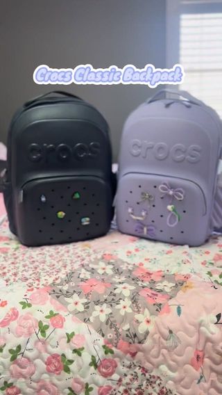 #ad shop here https://go.shopmy.us/p-41850636

Follow @4less.byjess (first) then comment SHOP PLEASE and I can send you the sale links 💜

I love a cute and practical Easter basket idea and these viral Crocs backpacks are perfect! Also great for camp, school or as a diaper bag! 

@crocs #easterbasket #easterfinds
