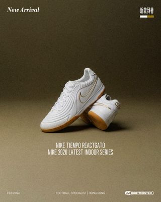 NIKE TIEMPO REACTGATO SERIES
久等了🫶🏼情人節起陸續到貨
$999起 網站 & 旺角門市 現貨發售

- 全新TechLeather皮革媲美天然皮革觸感
- ReactX緩震再度升級

🛒💳 𝘄𝘄𝘄.𝗯𝗼𝗼𝘁𝗺𝗲𝗶𝘀𝘁𝗲𝗿.𝗰𝗼𝗺
🏪📌 旺角西洋菜南街2號添置商業中心14樓全層 （旺角MTR B2出口）