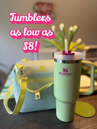 🔥HUGE STANLEY SALE 🔥⁣
⁣
60% off + extra 20% off select styles!⁣
⁣
Code: FOLLOW20 | MUST sign in to shop⁣
⁣
🔗 in bio under ‘Instagram’ (ad)