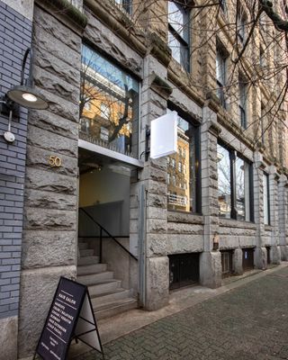 FOR LEASE // 50 Powell Street // 4,100 SF

This high-exposure retail space pairs polished concrete floors, exposed brick, and timber beams with large display windows and strong signage potential, and is thoughtfully improved with infrastructure well suited to beauty and wellness uses. Bright interiors, generous ceiling heights, in-suite storage, and a gated rear patio with lane loading create a flexible setting for retail, showroom, or experiential concepts.

A rare opportunity to establish a presence in one of Vancouver’s most iconic commercial districts.