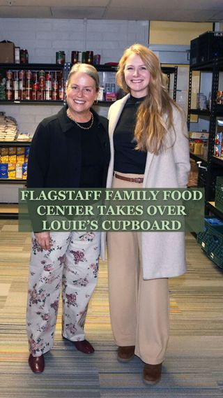 The Flagstaff Family Food Center is now managing NAU’s campus pantry, Louie’s Cupboard, bringing more fresh food and a "grocery store" shopping experience to students.

Click the link in our bio to learn more or go to: 
https://azdailysun.com/news/local/flagstaff-family-food-center-takes-over-management-of-louie-s-cupboard/article_85ab8996-2087-40e2-82b4-d3edf0a40133.html#1 
Advertise with us! Email ZMeier@azdailysun.com