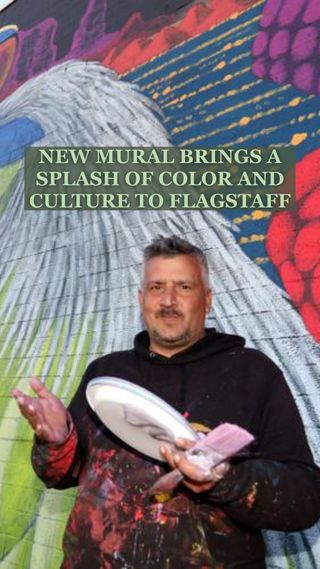 Artist Paul Fuguet’s new mural, "Monsoon Wisdom," is officially bringing the beauty of the Southwest to North Fourth Street.

Click the link in our bio to learn more or go to: 
https://azdailysun.com/news/local/community/heraldic-herons-honor-southwest-traditions-in-monsoon-wisdom-mural/article_d91bbbb0-54ac-4a5d-bb06-58a1c27747b9.html#tncms-source=homepage_desktop_topstory 
Advertise with us! Email ZMeier@azdailysun.com