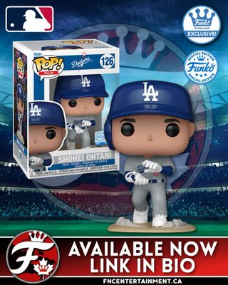 Available Now at Funko Shop Canada!

Funko Pop! MLB: LA Dodgers - Shohei Ohtani (Funko Special Edition) 

Funko CA: https://go.fncentertainment.ca/exclusives-ca
Funko US: https://go.fncentertainment.ca/exclusives-us

#funko #funkocanada #ad #mlb #dodgers
