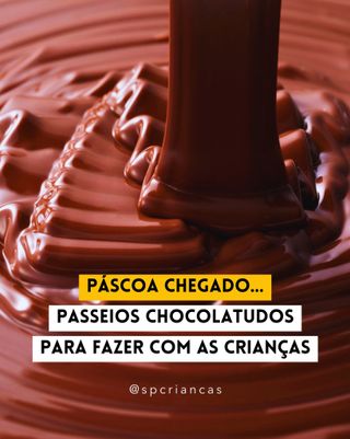 👉 Comente CHOCOLATE que envio o guia completo!

🐰🍫 Para já entrar no clima mais doce do ano, preparamos um guia especial de passeios chocolatudos para curtir com as crianças ✨

✨ visitas a fábricas de chocolate
🎢 parques de diversão
🏨 hotéis temáticos
🍬 oficinas onde os pequenos colocam a mão na massa

Tudo pensado para transformar cada passeio em memórias afetivas, despertar a curiosidade das crianças com chocolate, sim, mas principalmente com tempo de qualidade em família 🧡🐰

📸 Divulgação

#passear #passeioemfamilia #diversaoemfamilia #oquefazeremsp #spcriancas

https://saopauloparacriancas.com.br/dia-do-chocolate