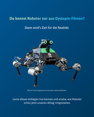 Dein neuer Lieblingskollege?

Jeder kennt Roboter aus Filmen – aber was machen sie eigentlich im echten Leben?

Beim PLANTA Anwenderforum kannst du sie live erleben und sehen, wie moderne Service-Robotik schon heute unseren Alltag unterstützt.

Denn als Rahmenprogramm besuchen wir dieses Jahr die Robotiklabore des FZI und erleben Service-Robotik aus nächster Nähe.

👉 Das komplette Programm findest du über den Link in unserer Bio.