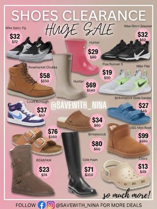 🛍️Comment “Shop” and I’ll send you the direct link to shop 🛍️

RUN! 🏃‍♀️💨 The shoe clearance of the season is finally here! 👟 We’ve got massive markdowns on all your favorite brands – 👟 Nike, 👢 UGG, 🩰 Crocs, 👡 Birkenstock, and more!

• Prices start as low as $13! 😱💸 Perfect for back-to-school 🏫🎒 or stocking up for the whole family 👨‍👩‍👧‍👦. Grab these incredible deals before they’re gone ⏳!

• 👇 Check the link in my bio to shop! 🛍️
https://go.sylikes.com/faiYUXVSRCZZ
• #shoes 👟 #clearancesale 💥 #shoesale #shoelover backtoschool 🏫