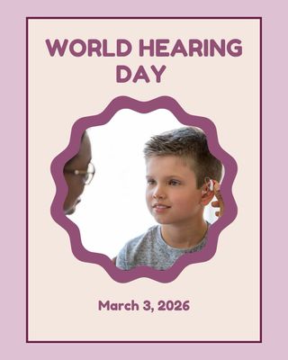 📣 World Hearing Day – March 3, 2026
This year’s theme: “From communities to classrooms: hearing care for all children.” 📚👂 Children’s hearing matters — yet around 90 million kids and teens (ages 5–19) live with hearing loss worldwide. Over 60 % of childhood hearing loss is preventable with simple public health actions, and early detection can make a huge difference in their speech, learning, development and future opportunities. ✨

👶 Why it matters
Undetected or unaddressed hearing issues can impact education, language and social skills — but integrating ear and hearing care into school health and community programs helps kids hear, learn and thrive.

🎯 Call to action
Let’s promote routine hearing screening, raise awareness, and empower parents, teachers and health workers to act early. Together, we can help every child hear their best! 👂❤️ 
#WorldHearingDay #HearingHealth #TheAudiologyClinic

Read more on our blog - link in story.