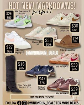 😍Drop 𝗔𝗡𝗬 𝗘𝗠𝗢𝗝𝗜 for 🔗 & details 

🔥Run! Hot new markdowns look at those price! Sizes selling quickly! 
https://go.sylikes.com/eMfehZP31iTp

➡️You must follow me  first for the 🔗 to come thru

✅️ Check my bio for the l!nk if the dm didnt come thru 
@minionrun_deals 

#couponcommunity #discount #deals #clearance #viral