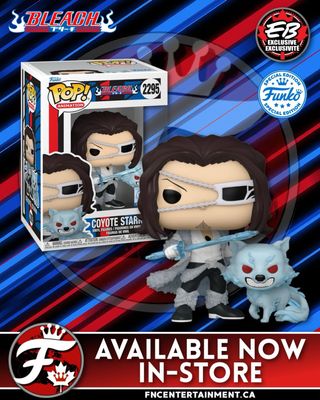 Available Now at EB Games Canada

Funko Pop! Animation: Bleach - Buddy Coyote Stark (Glow) EB Games Exclusive 

SKU: 801883

Note: Not all EB locations will receive the same stock or at the same time. Check your local EB for availability. 

Thanks to @kharleepops88 for the heads up!

#funko #funkocanada #anime #bleach