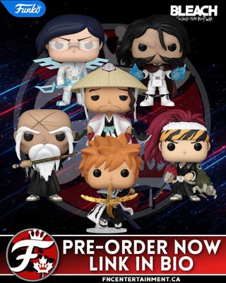 Coming Soon to Your Local Funko Retailer:

Funko Pop! Animation: Bleach - Thousand-Year Blood War

Our Retail Partners:
Shak’s Pop Shop: http://shakspopshop.com/just-added
MyPops: https://www.mypops.ca/preorders
Amazon CA: https://amzn.to/3ZIHOPJ 
Amazon US: https://amzn.to/4qKI5gd 
EE: https://ee.toys/BD6GGB

#funko #funkocanada #ad #anime #bleach