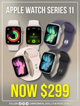 😍Drop 𝗔𝗡𝗬 𝗘𝗠𝗢𝗝𝗜 for 🔗 & details 

🔥 🍎 Watch Series 11 GPS + Cellular Smartwatch for ONLY $299!
https://walmrt.us/4rZkolv

➡️You must follow me  first for the 🔗 to come thru

✅️ Check my bio for the l!nk if the dm didnt come thru 
@minionrun_deals 

#couponcommunity #discount #deals #clearance #viral