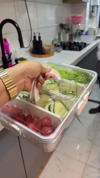 Caixa organizadora de alimentos pra manter foco na dieta. 😉
#achadinhos #produtosquevalemapena #shopee #linksqueamamos