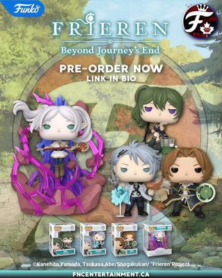 Coming Soon to Your Local Funko Retailer:

Funko Pop! Animation: Frieren Beyond Journeys End 

Our Retail Partners:
Shak’s Pop Shop: http://shakspopshop.com/just-added
MyPops: https://www.mypops.ca/preorders
Amazon CA: https://amzn.to/4rkDe6n 
Amazon US: https://amzn.to/4axaDoJ 
EE: https://ee.toys/BD6GGB

#funko #funkocanada #ad #frieren