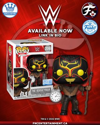 Available Now at Funko Shop Canada!

Funko Pop! WWE: The Boogeyman (Funko Special Edition)

Funko CA: https://go.fncentertainment.ca/exclusives-ca
Funko US: https://go.fncentertainment.ca/exclusives-us

#funko #funkocanada #ad #wwe