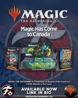 Magic has officially arrived on Amazon Canada! ✨

Magic: The Gathering; Featured Decks & Boosters

Whether you’re building your next Commander deck or cracking open Play Boosters, there are plenty of ways to jump into the world of Magic.

Shop the latest Magic releases here: 
Amazon CA: https://amzn.to/417YBME

#mtg #magicthegathering #tcg #ad