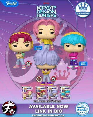 Available Now at Funko Shop Canada

Funko Pop! Movies: K-Pop Demon Hunters - Wave 2 Exclusives and Main Line!

Funko CA: https://go.fncentertainment.ca/kpdh-ca
Funko US: https://go.fncentertainment.ca/kpdh-us

#funko #funkocanada #ad #kpopdemonhunters