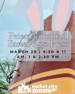 Hop down the bunny "RAIL" this spring! 🚂🌸🥚

The Peter Cottontail Easter Eggs-press is returning to the North Alabama Railroad Museum on March 28th for a day of pastel dreams and sunshine vibes. ☀️🐰

The Game Plan:
✅ Board the vintage train for a 45-minute excursion.
✅ Hop off at Normal, AL for a field-wide Easter egg hunt.
✅ Snap those perfect spring photos in the hunt field. 📸
✅ Visit the trackside gift shop for extra Easter treats!

Tickets range from $23 – $28 and usually disappear quicker than a chocolate bunny. 🍫💨 

Tap the link in our bio to grab yours!

https://www.etix.com/ticket/o/6322?_gl=1*1tf5phm*_ga*MTcyMDI4ODU3NS4xNzcxNTEzNTc1*_ga_51E5LSN5FX*czE3NzI1NTAwNzckbzIkZzEkdDE3NzI1NTAwODIkajU1JGwwJGg3MDQ0MjgyNzA.*_ga_MES2BL7K21*czE3NzI1NTAwNzckbzIkZzEkdDE3NzI1NTAwODIkajU1JGwwJGgxMzM2NTU0OTU3