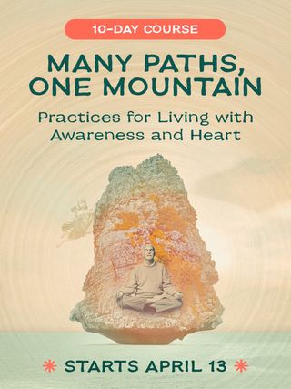 🌱Join in Community and Practice

🌄Many Paths, One Mountain: A 10-Day Practice Course with Ram Dass & Friends
Beginning Monday, April 13th✨

Comment 🔗 Course
And we will Direct Message you the link

This course is an offering for these times: Ten days of meditation, mindfulness, chanting, and devotion – a way to stay rooted to your path. To reconnect with what you already know. To meet the world from awareness and love, amidst the division and fear.

#ramdass #course #path #meditation #mindfulness