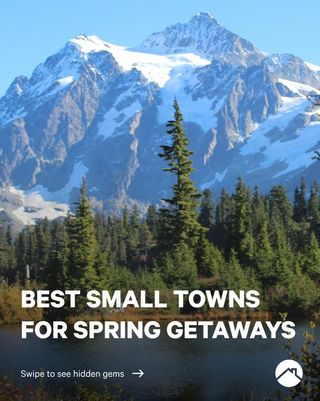 Cherry blossoms get the spotlight, but small towns deliver the experience 🌸

We analyzed 5,000+ towns to find the best spring 2026 getaways.
See the full list through the link in bio ✨