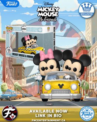 Available Now at Funko Shop Canada

Funko Pop! Rides: Disney’s Mickey and Friends - Mickey Mouse & Minnie Mouse (FAO Schwarz Exclusive) 

Funko CA: https://go.fncentertainment.ca/exclusives-ca
Funko US: https://go.fncentertainment.ca/exclusives-us

#funko #funkocanada #ad #disney
