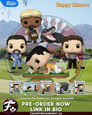 Coming Soon to Your Local Funko Retailer:

Funko Pop! Movies: Happy Gilmore

Our Retail Partners:
Shak’s Pop Shop: http://shakspopshop.com/just-added
MyPops: https://www.mypops.ca/preorders
Amazon CA: https://amzn.to/4cP7HFw 
Amazon US: https://amzn.to/4bqAA8i 
EE: https://ee.toys/BD6GGB

#funko #funkocanada #ad #happygilmore